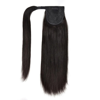 VIYA 14-40 Inch Ponytail 100% Human Hair Extensions With Clip