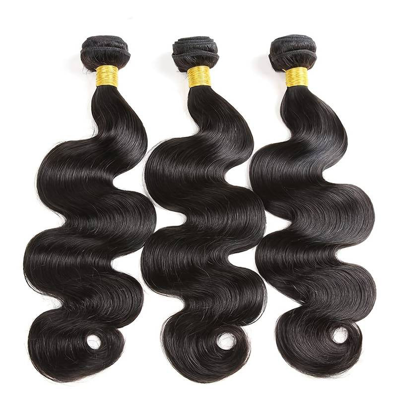 VIYA Body Wave 3 Bundles With 13x6 HD Frontal Human Virgin Hair Unprocessed