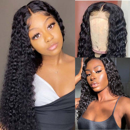 VIYA 5x5 HD Skin Melt Full Lace Closure Deep Wave Wig | Viya Hair