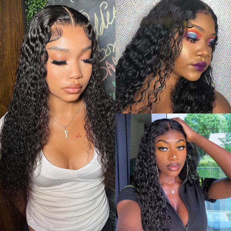 VIYA 5x5 HD Skin Melt Full Lace Closure Water Wave Wig | Viya Hair